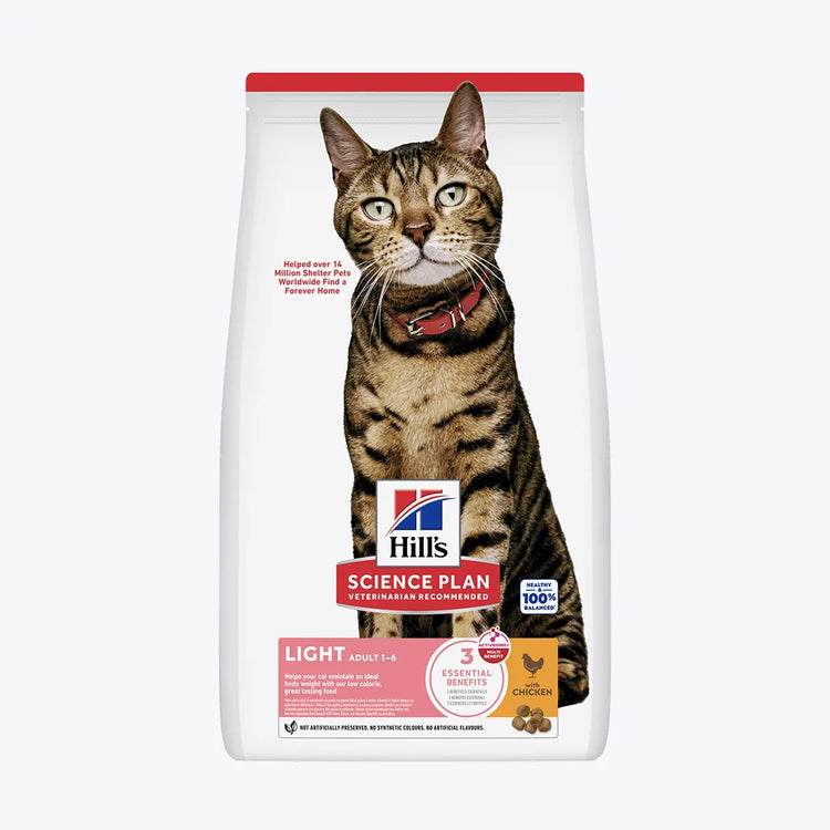 Hill's SCIENCE PLAN Light Tavuklu Yetişkin Kedi Maması