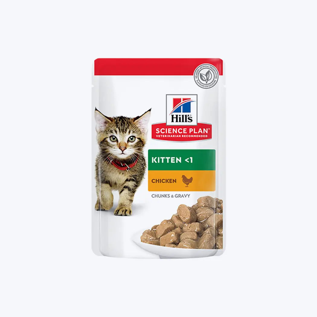 Hill's SCIENCE PLAN Tavuklu Yavru Kedi Pouch 85gr