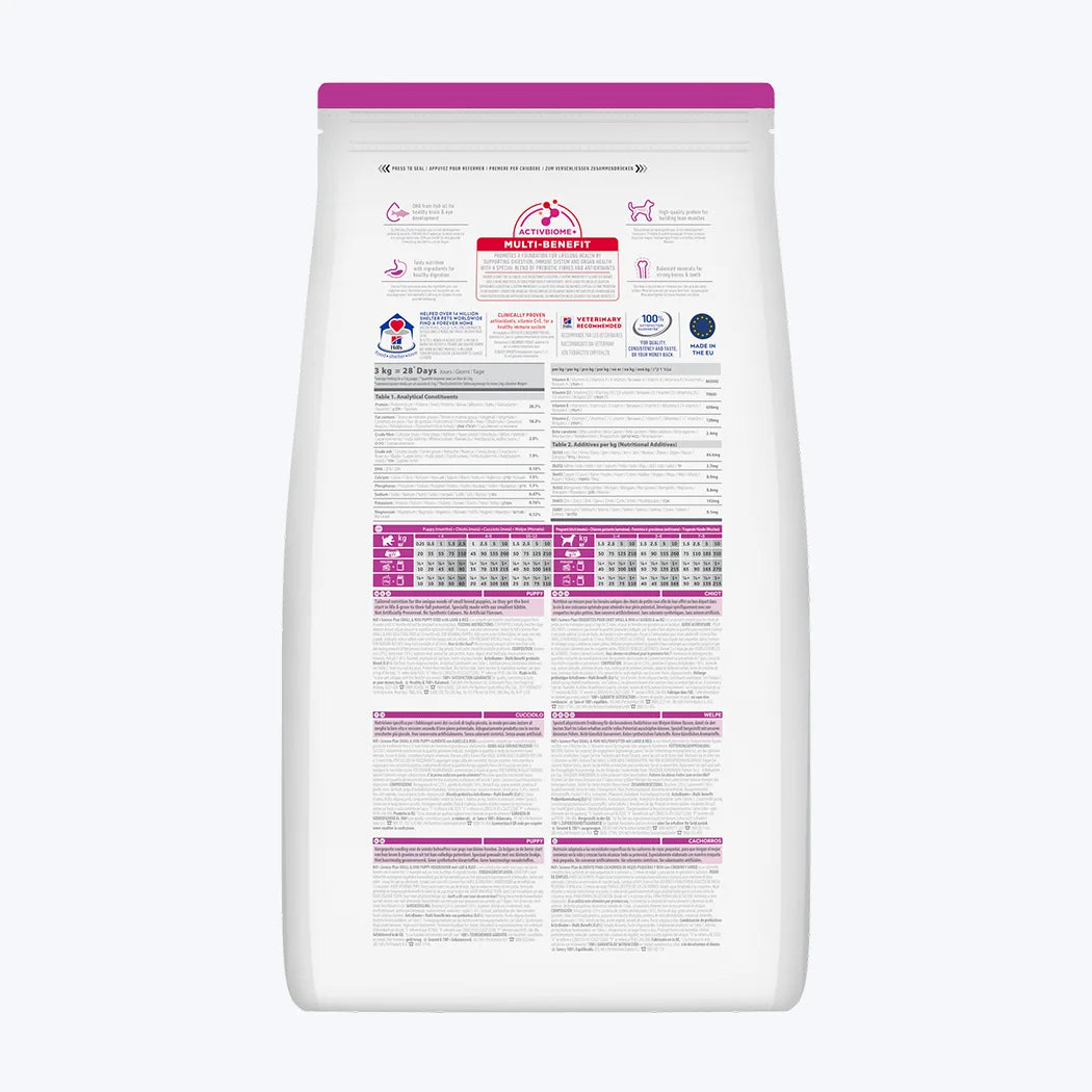 Hill's SCIENCE PLAN Kuzulu Küçük Irk Yavru Köpek Maması