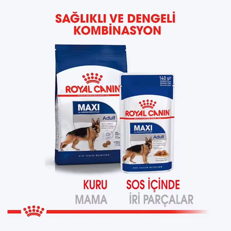 Royal Canin Maxi Adult Gravy Yetişkin Köpek Yaş Maması