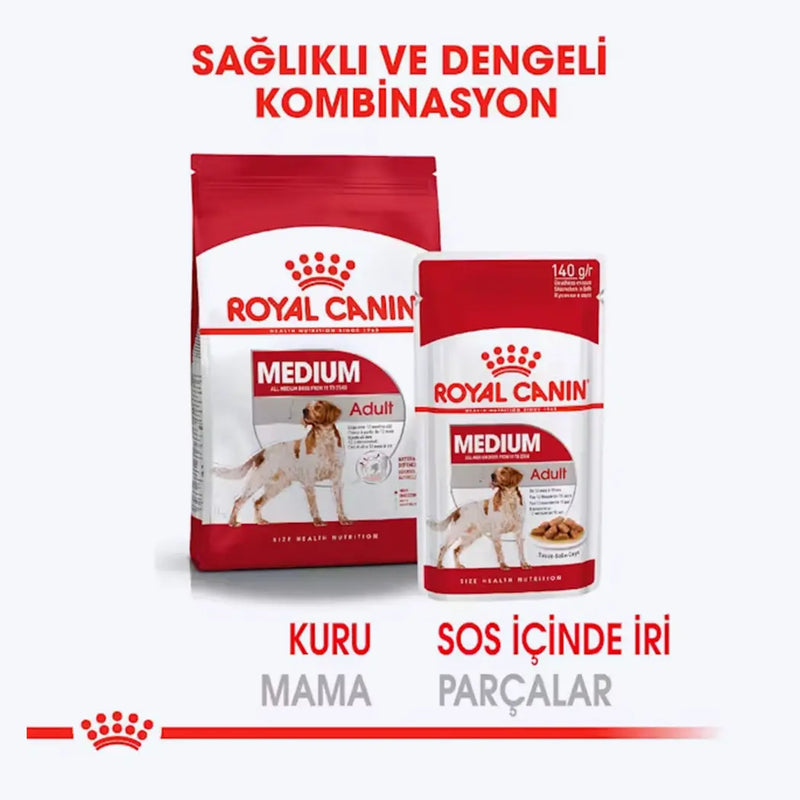 Royal Canin Medium Adult Gravy Yetişkin Köpek Yaş Maması