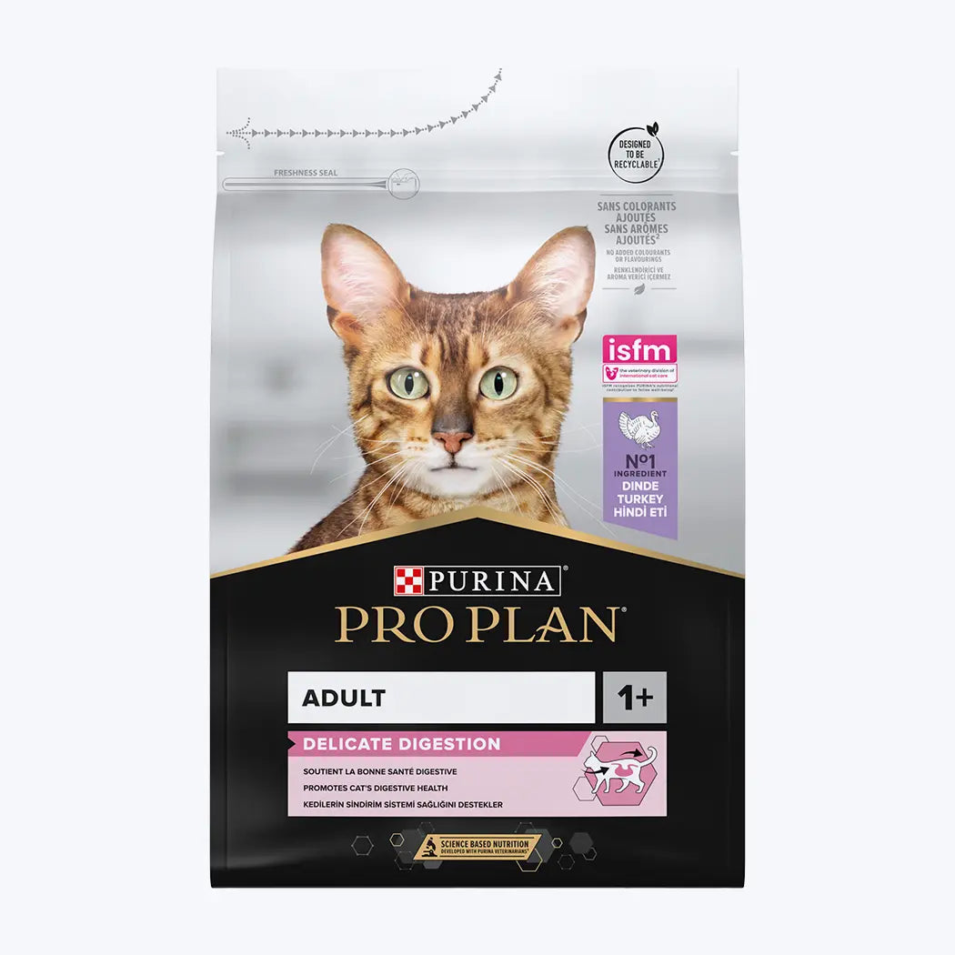 Pro Plan Delicate Hindili ve Pirinçli Seçici Yetişkin Kedi Maması 3 Kg