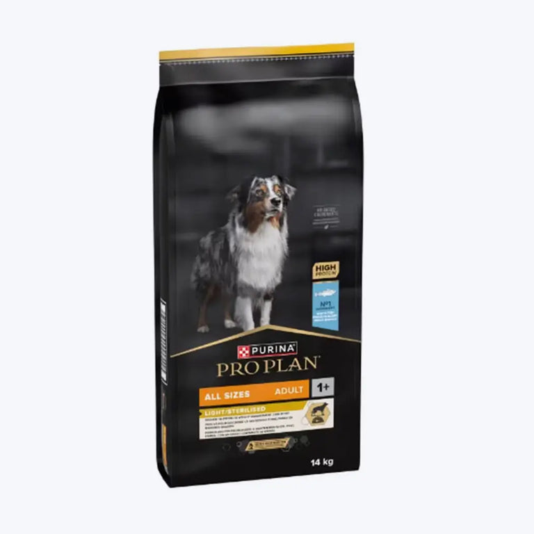 Pro Plan Light ve Kısırlaştırılmış Okyanus Balıklı Yetişkin Köpek Maması