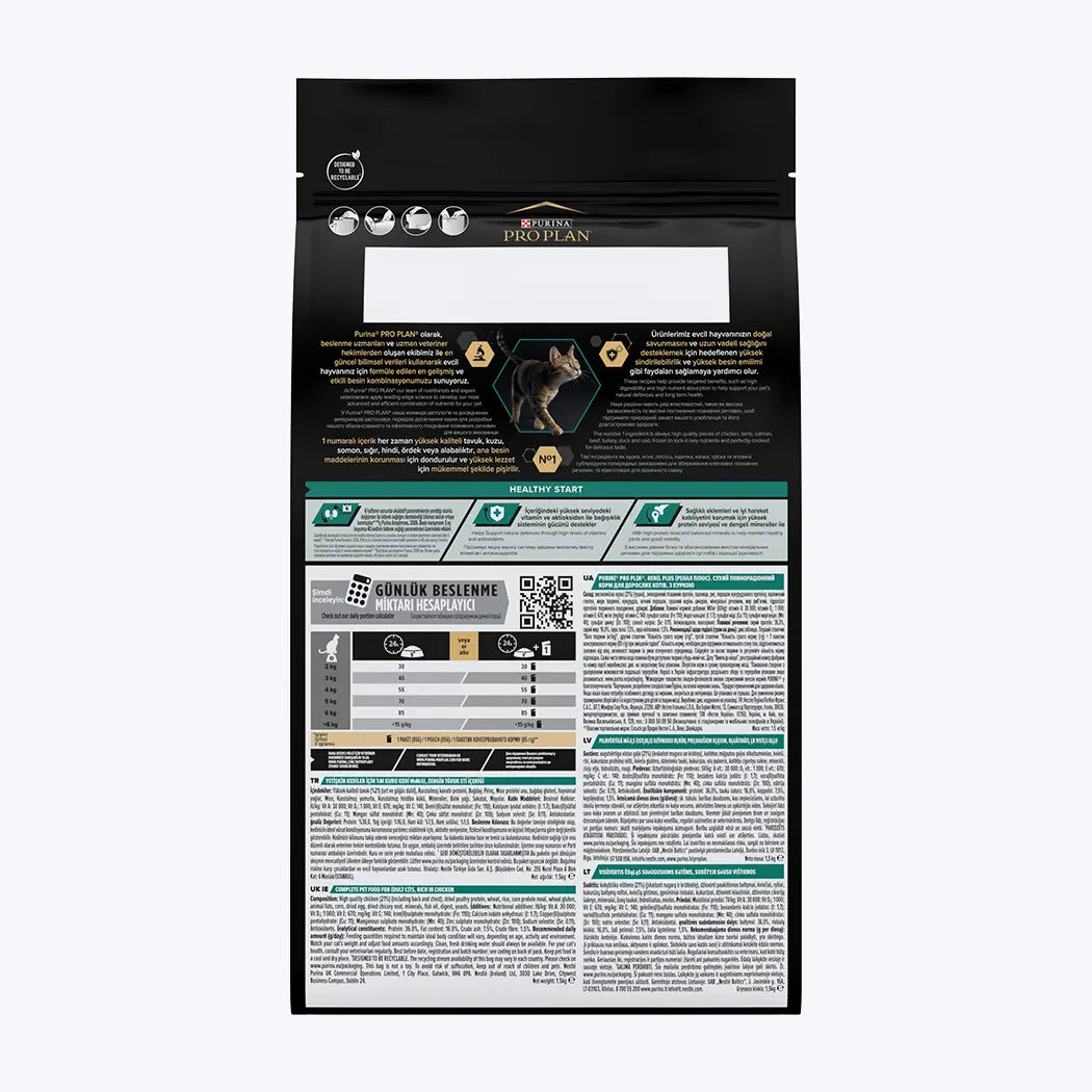 Pro Plan Tavuklu Yetişkin Kedi Maması
