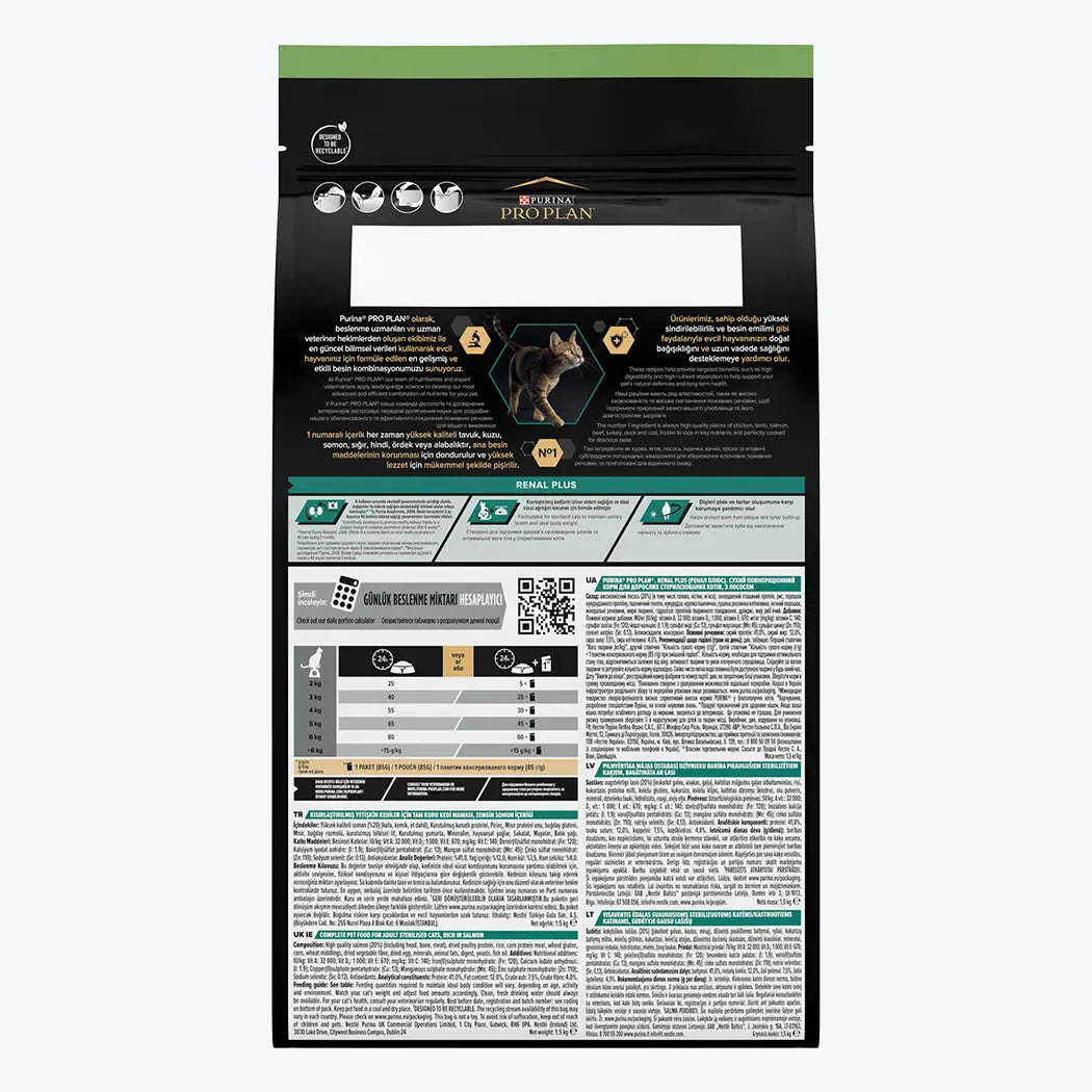 Pro Plan Sterilised Kısırlaştırılmış Somonlu Kedi Maması