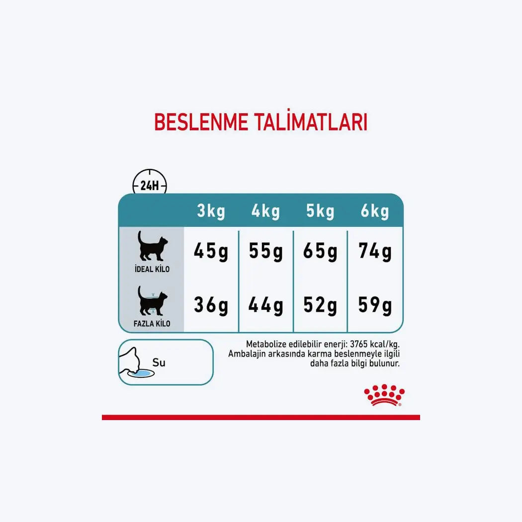 Royal Canin Hairball Tüy Yumağı Önleyici Yetişkin Kedi Maması