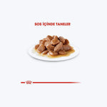 Royal Canin Sterilised Sos İçinde Kısırlaştırılmış Yetişkin Kedi Yaş Maması
