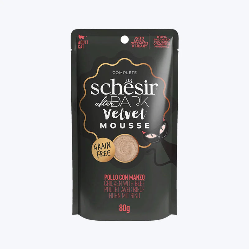 Schesir After Dark - Tavuklu Sığırlı Yetişkin Kedi Pouch