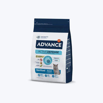 Advance Sterilized Hindili Kısırlaştırılmış Kedi Maması 3 Kg