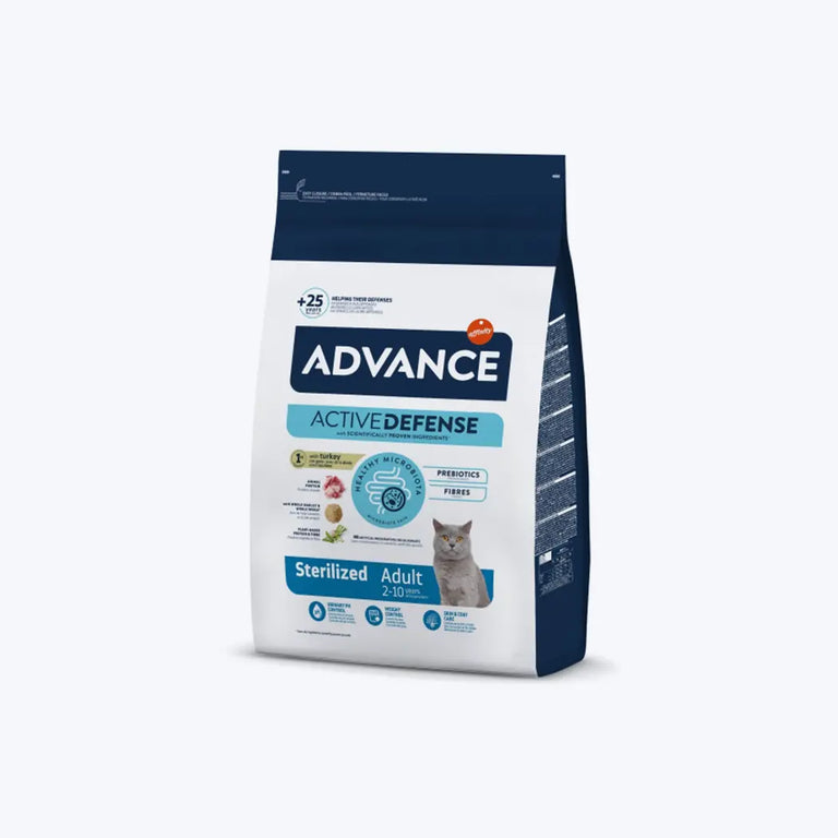 Advance Hindili Kısırlaştırılmış Kedi Maması