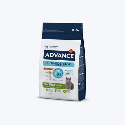 Advance Junior Sterilized Tavuklu Kısırlaştırılmış Yavru Kedi Maması 10 Kg
