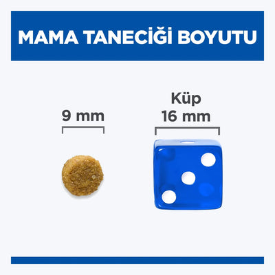 Hill's SCIENCE PLAN Hipoalerjenik Yumurta ve Böcek Proteinli Yetişkin Kedi Maması - mama tanesi