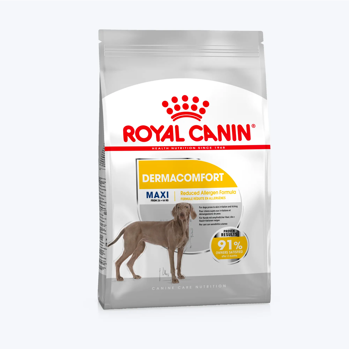 Royal Canin Dermacomfort Maxi Deri ve Tüy Sağlığı için Büyük Irk Yetişkin Köpek Maması 12 Kg