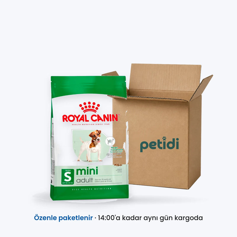 Royal Canin Mini Adult Yetişkin Köpek Maması - Petidi kolisiyle özenle paketlenir