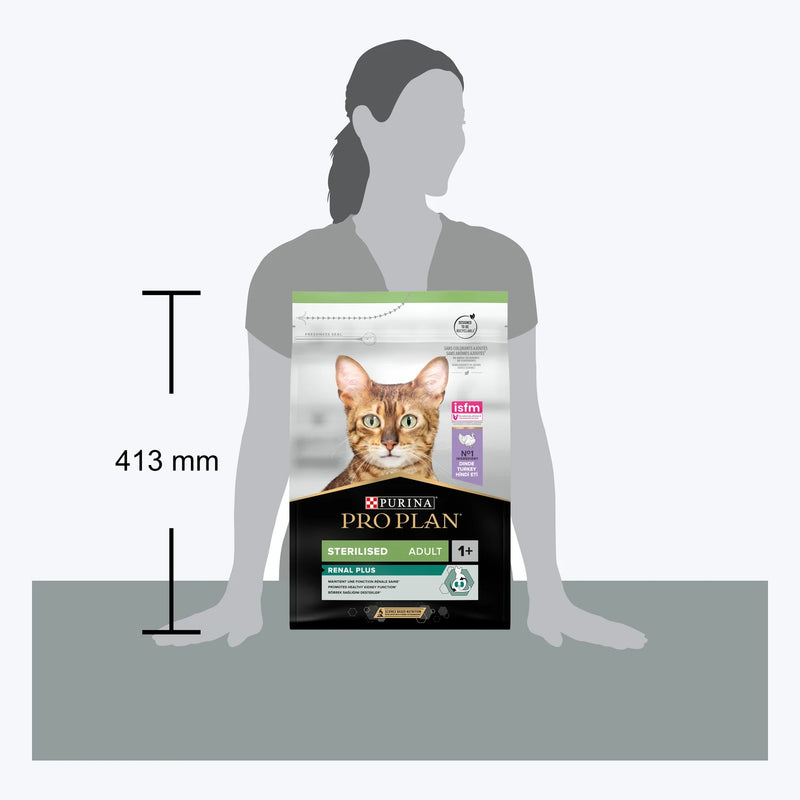 Pro Plan Hindili Kısırlaştırılmış Kedi Maması - boy ölçüsü (3 kg paket)