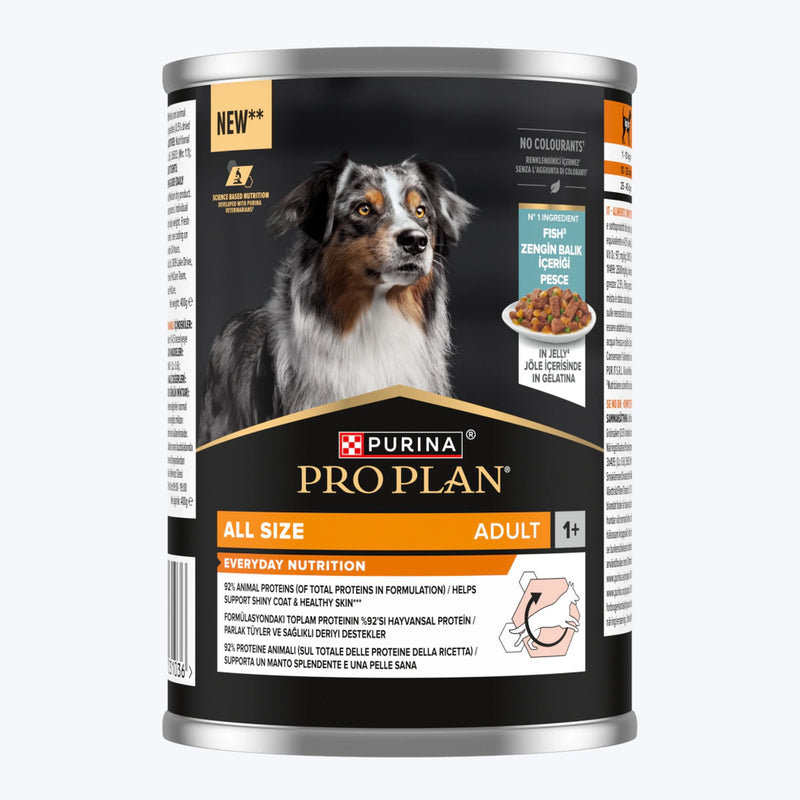 Pro Plan Jöle İçinde Balıklı Yetişkin Köpek Konservesi