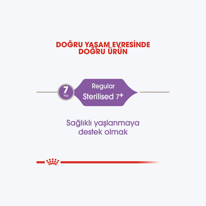 Royal Canin Sterilised +7 Kısırlaştırılmış Kedi Maması