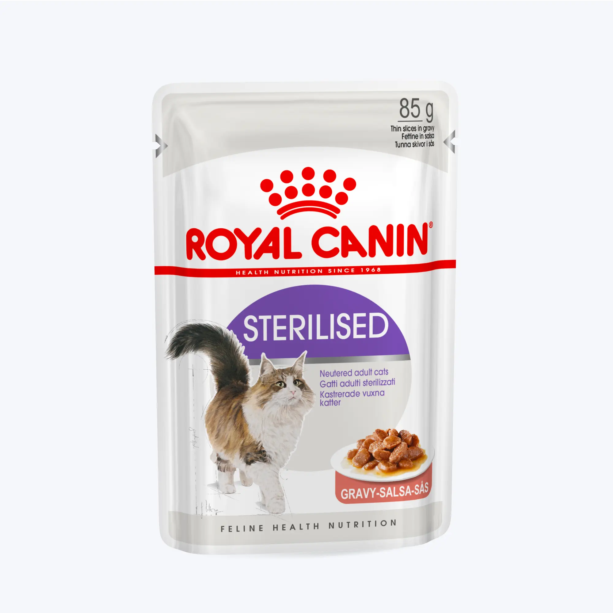 Royal Canin Sterilised Sos İçinde Kısırlaştırılmış Yetişkin Kedi Yaş Maması
