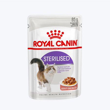 Royal Canin Sterilised Sos İçinde Kısırlaştırılmış Yetişkin Kedi Yaş Maması