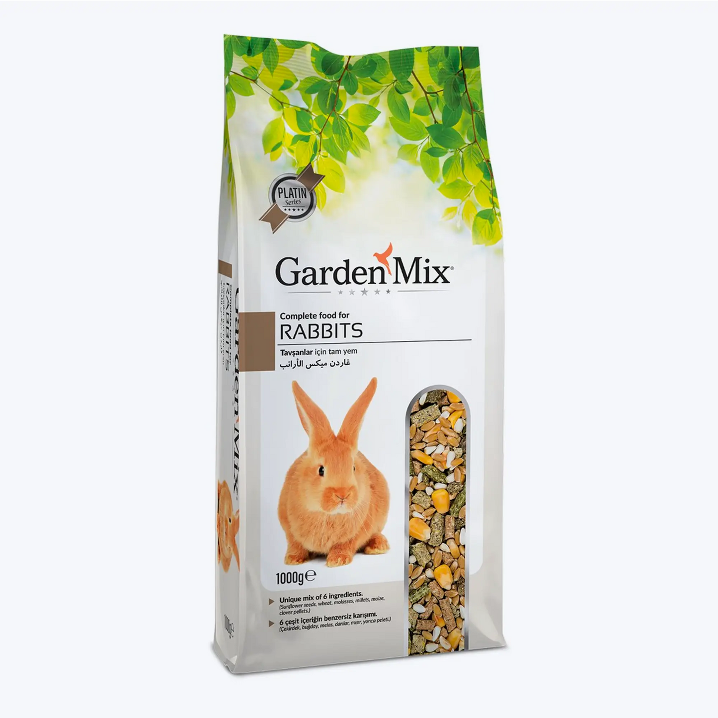 Garden Mix Platin Tavşan Yemi 1 Kg