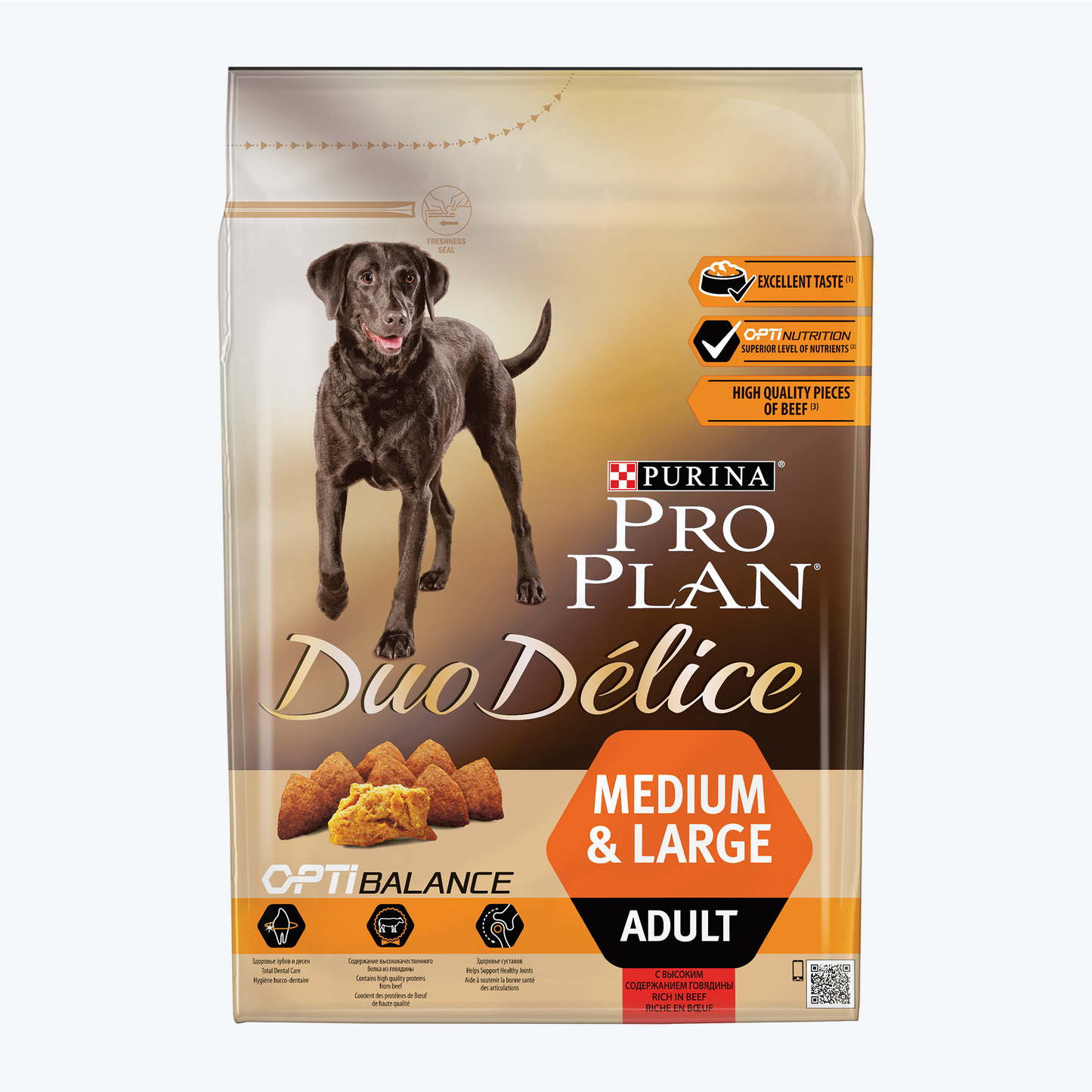 Pro Plan Duo Delice Parça Etli Biftekli Yetişkin Köpek Maması 2,5 Kg
