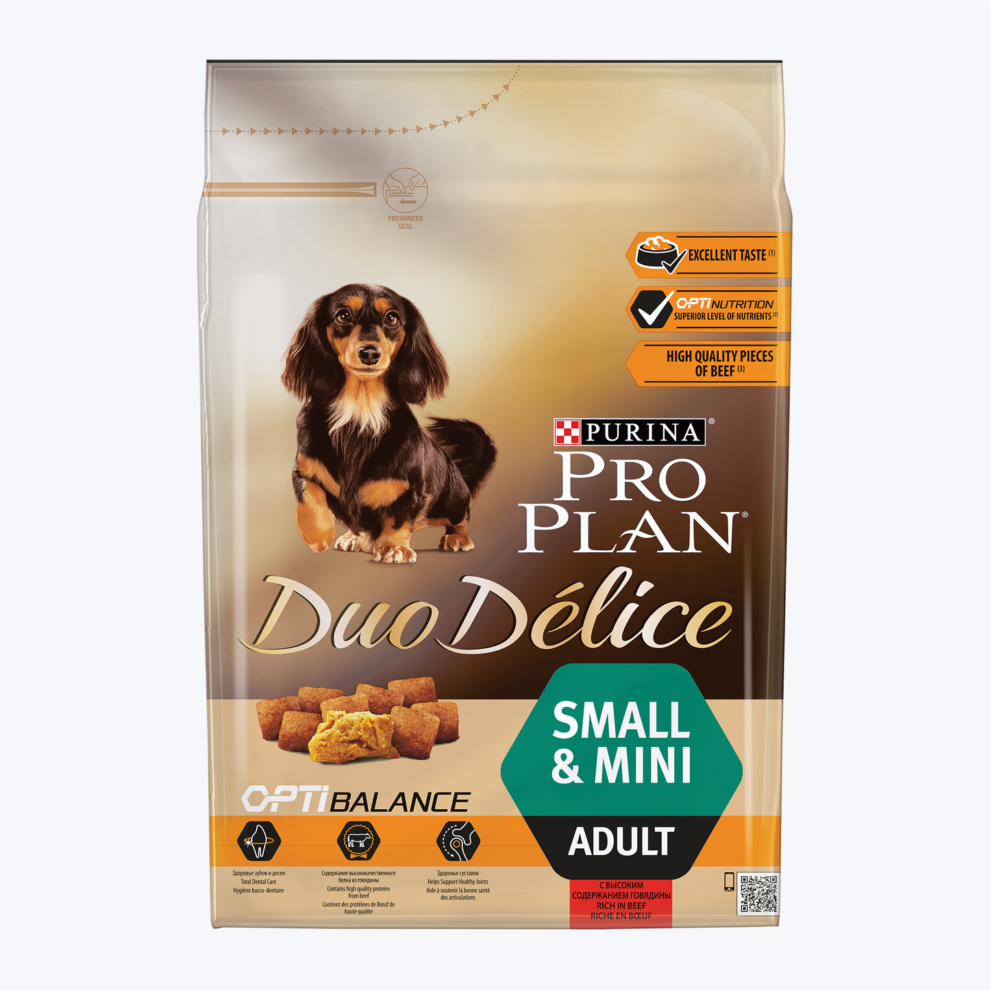 Pro Plan Duo Delice Small Küçük Irk Biftekli ve Pirinçli Yetişkin Köpek Maması 2,5 Kg